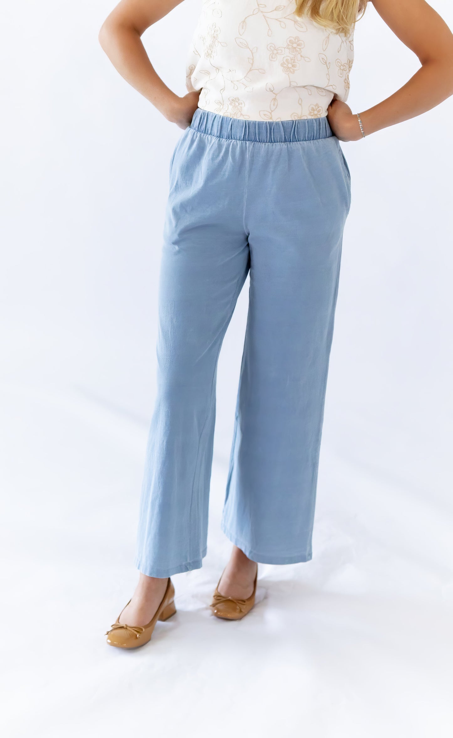 Parish Soft Denim Knit Pants