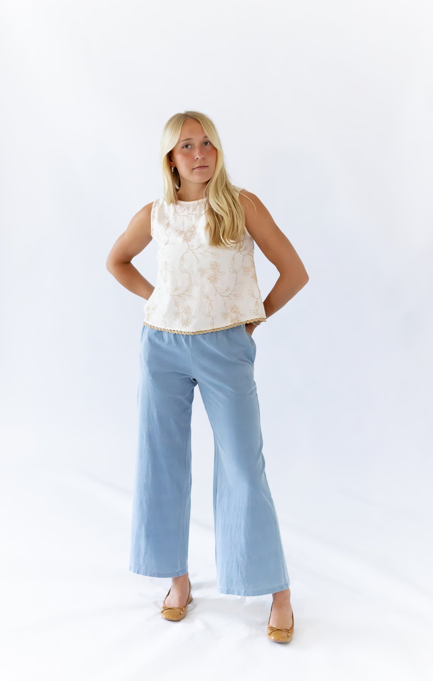 Parish Soft Denim Knit Pants
