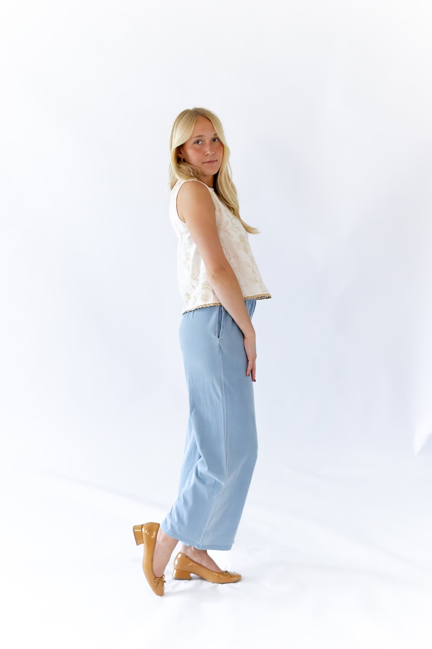 Parish Soft Denim Knit Pants