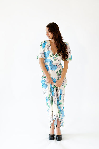Troy Pastel Floral Dress