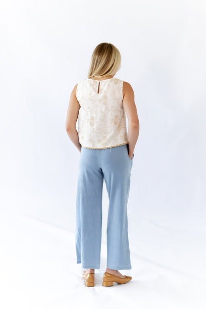 Parish Soft Denim Knit Pants