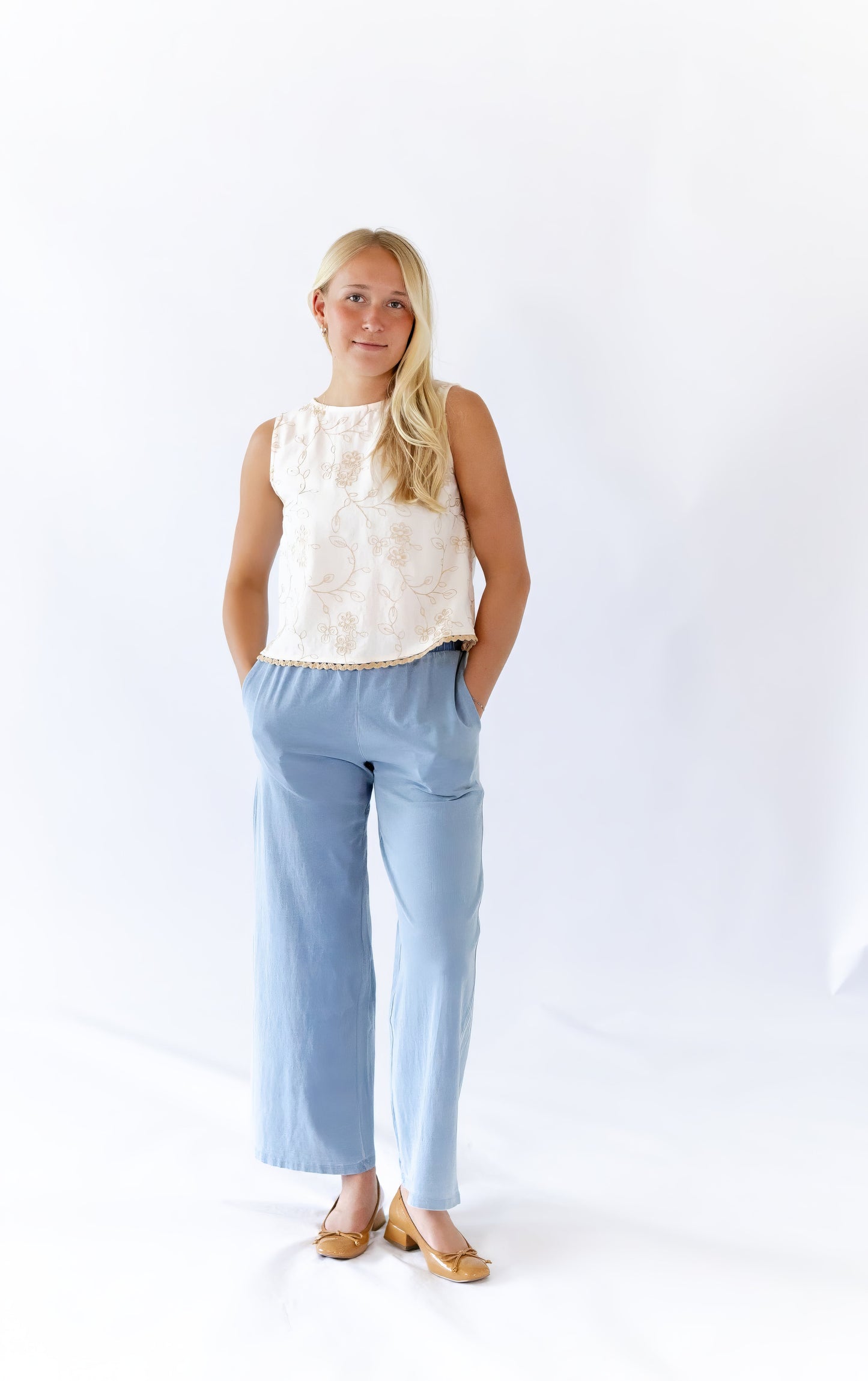 Parish Soft Denim Knit Pants