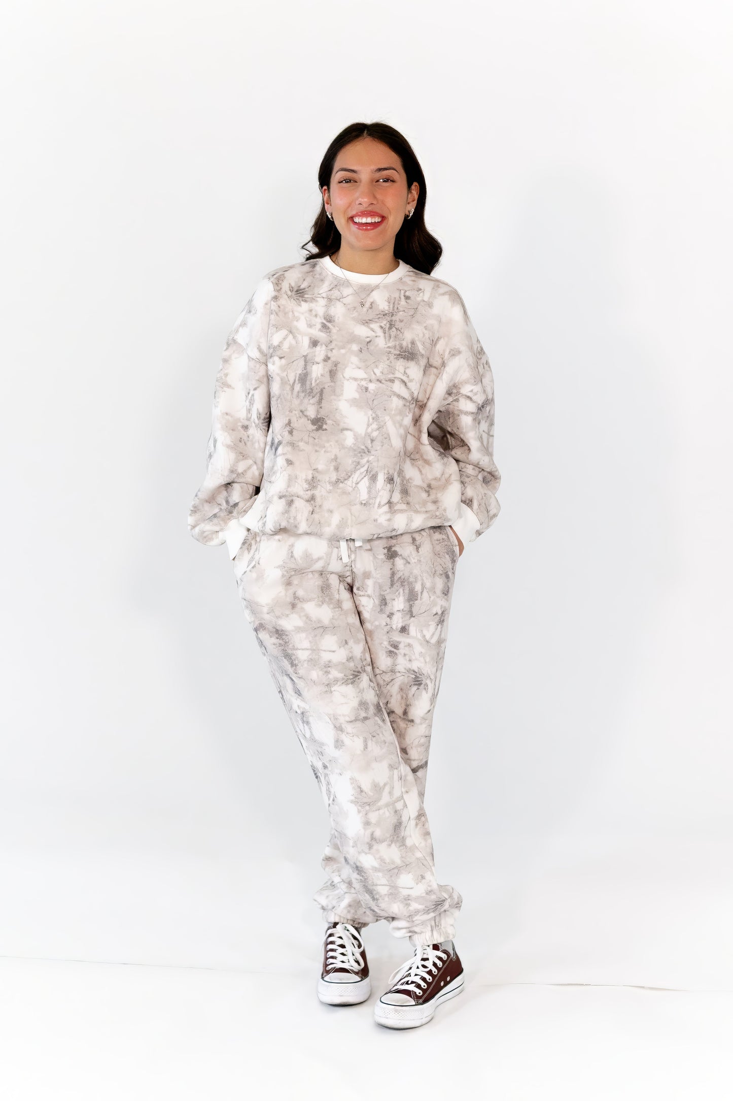 Serina Camo Pullover