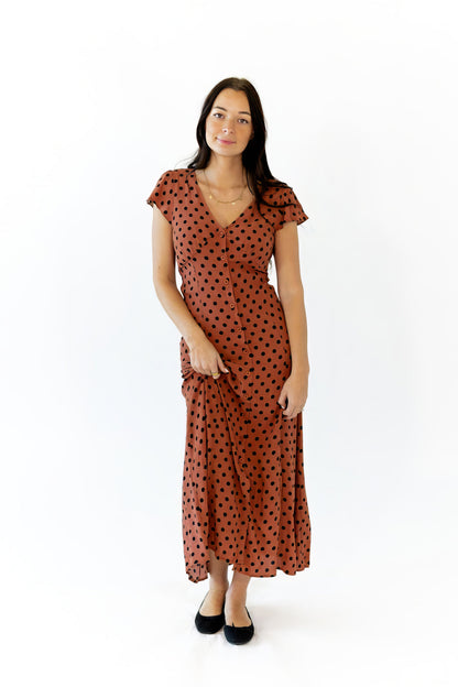 Xena Polka Dot Maxi