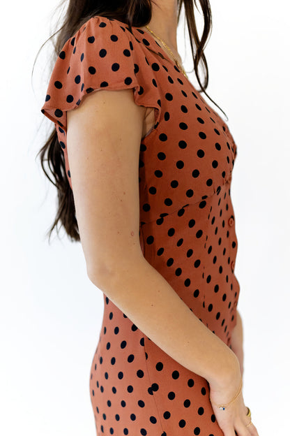 Xena Polka Dot Maxi