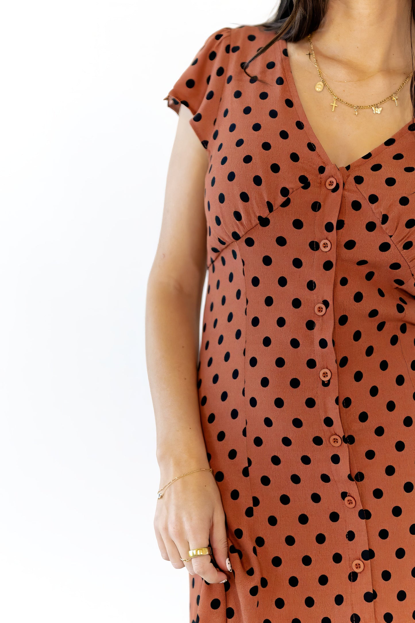 Xena Polka Dot Maxi