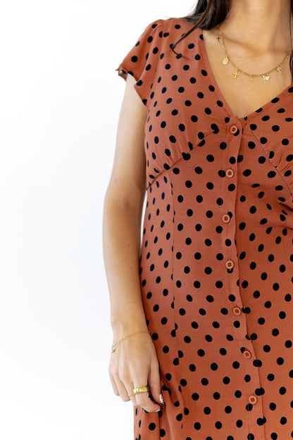 Xena Polka Dot Maxi