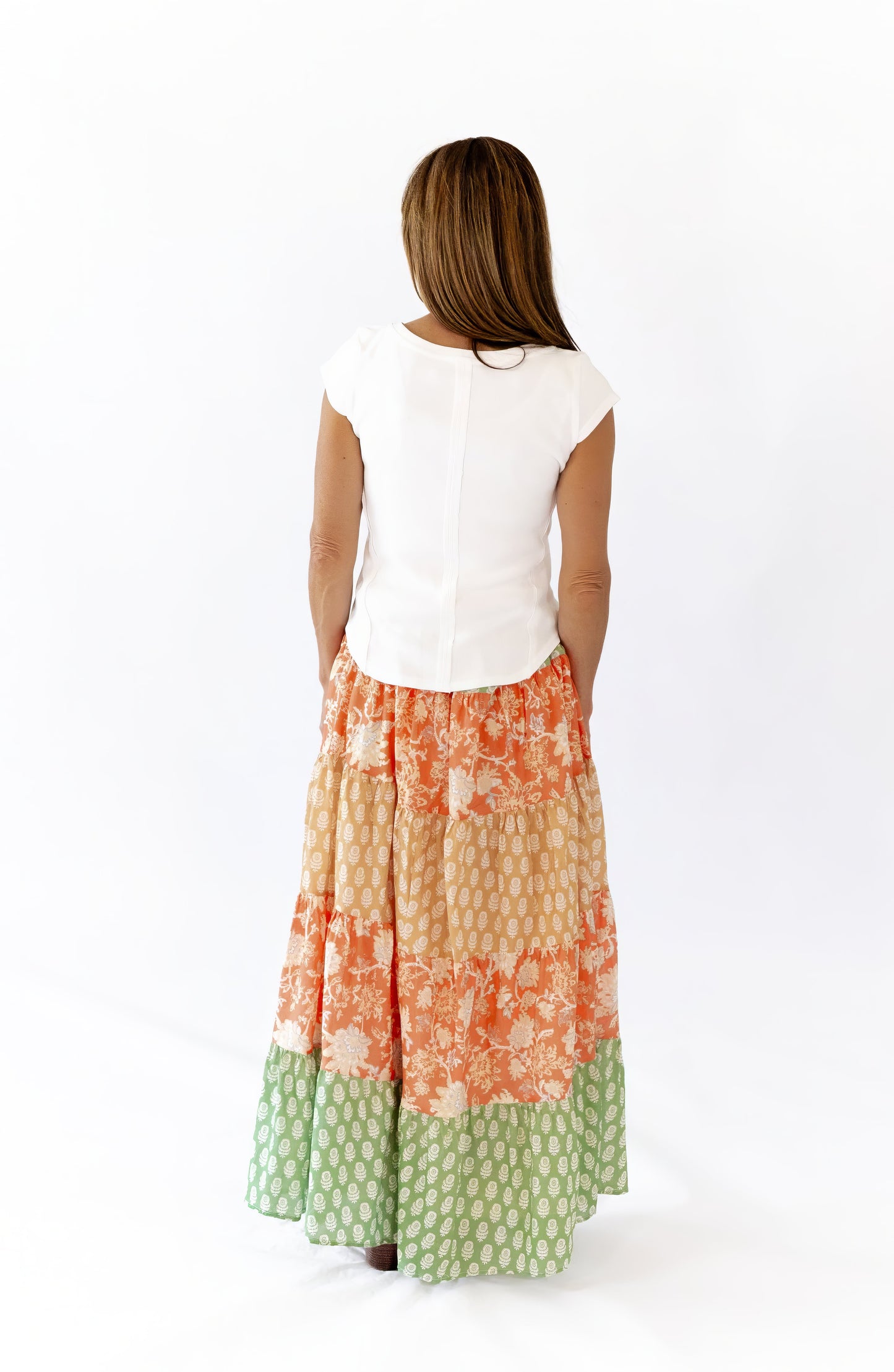 Robbie Tiered Maxi Skirt