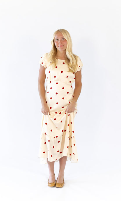Paradise Polka Dot Dress