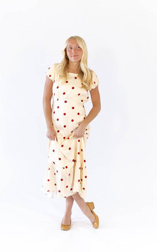 Paradise Polka Dot Dress