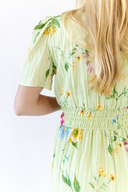 Elaine Floral Midi Dress