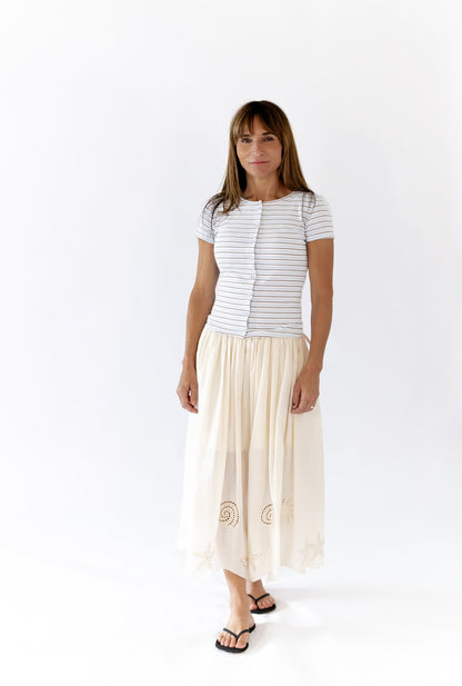 Coco Button Up Top