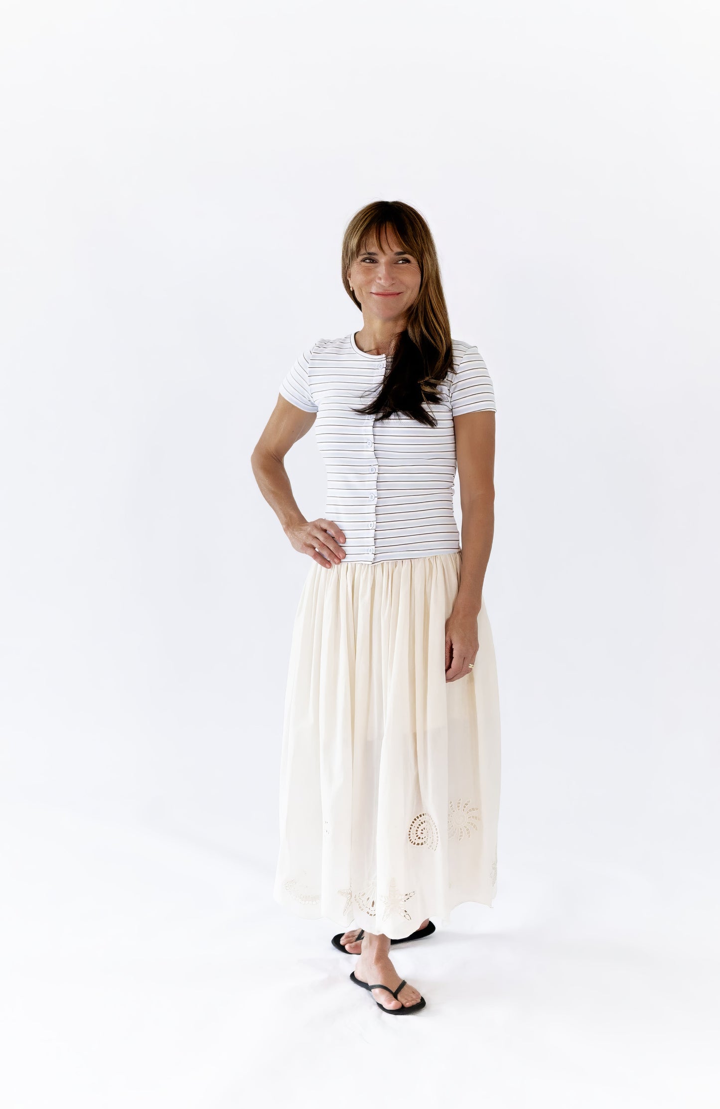 Coco Button Up Top