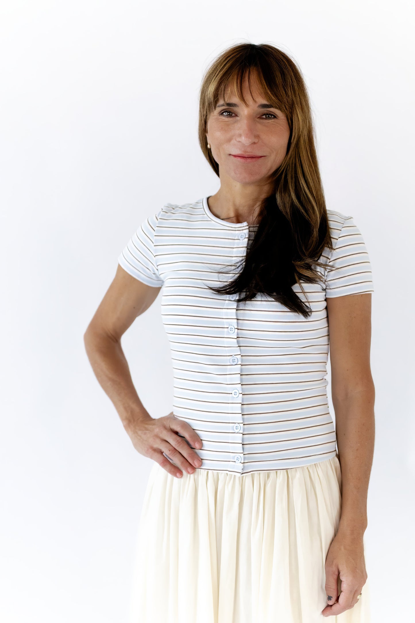 Coco Button Up Top