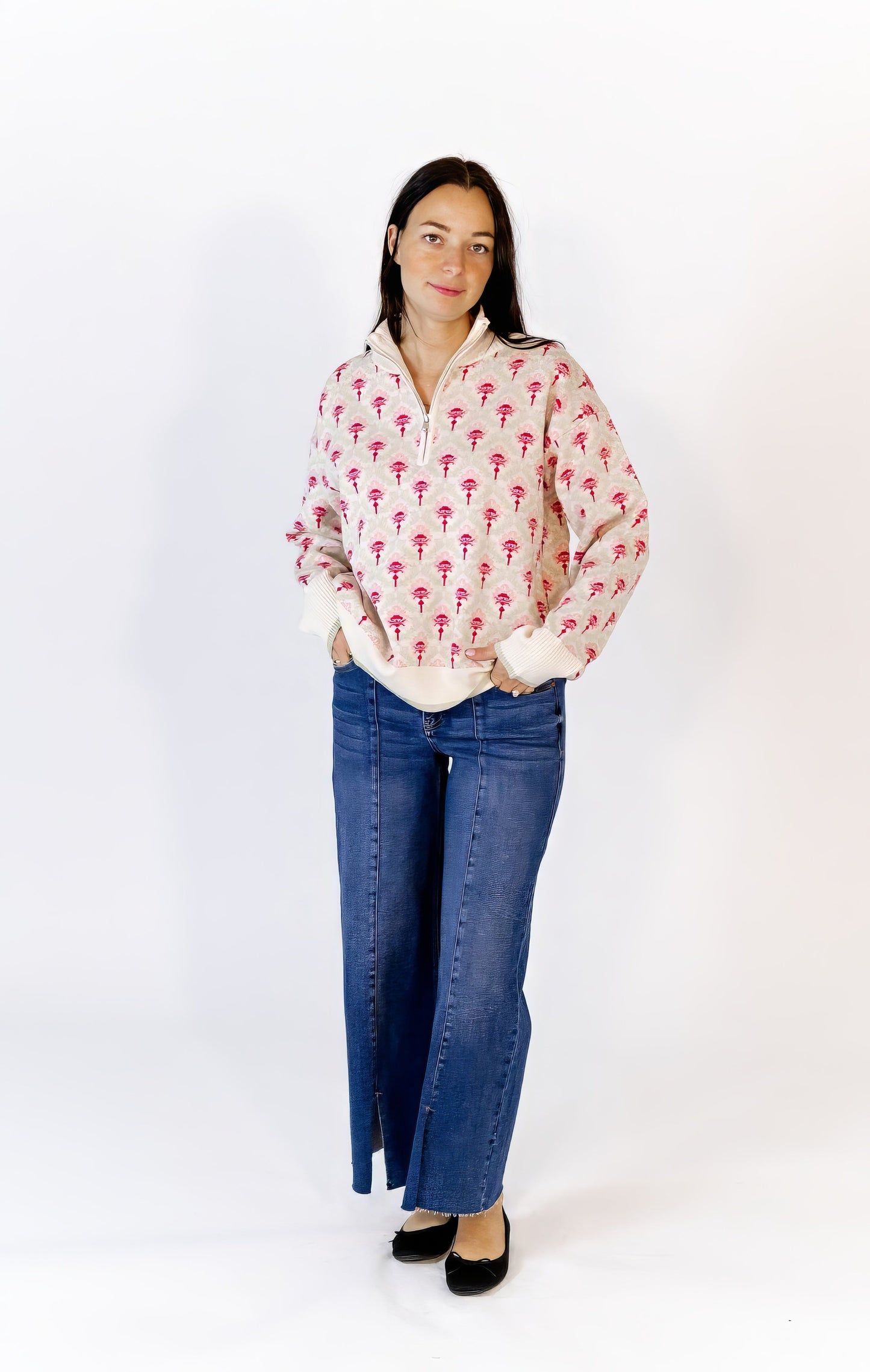 Hattie Front Seam Denim