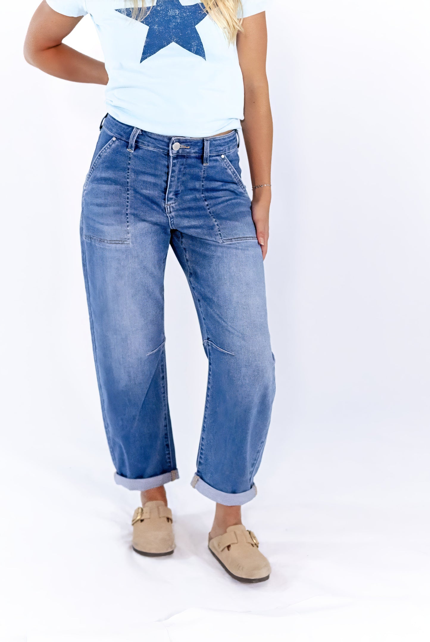 Jensen Barrel Jeans