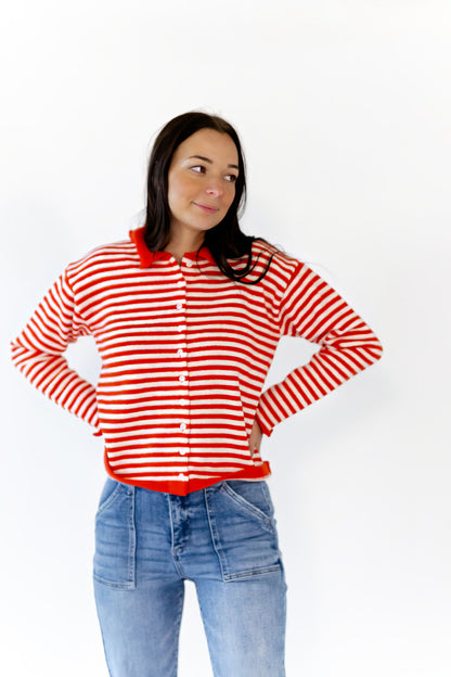Alixe Soft Striped Cardigan