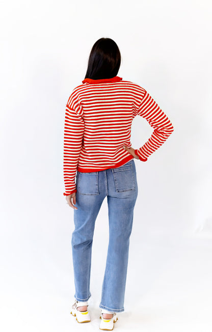 Alixe Soft Striped Cardigan