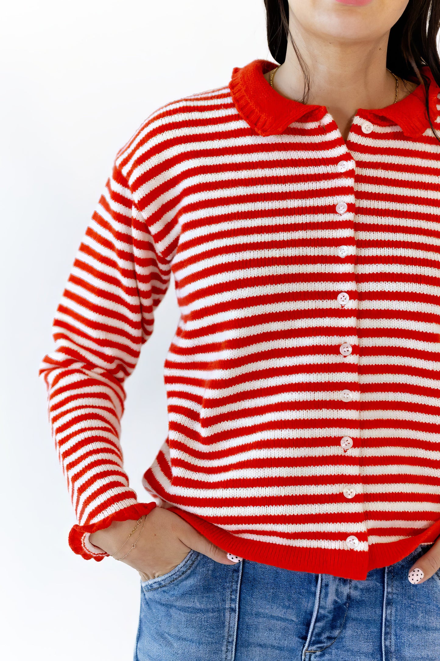 Alixe Soft Striped Cardigan