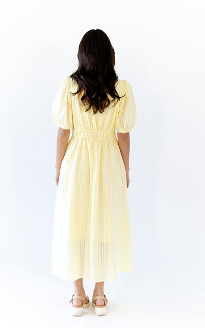 Lucia Tie Detail Midi Dress