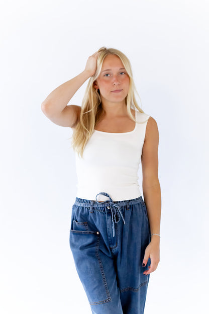 Indy Scoop Neck Tank