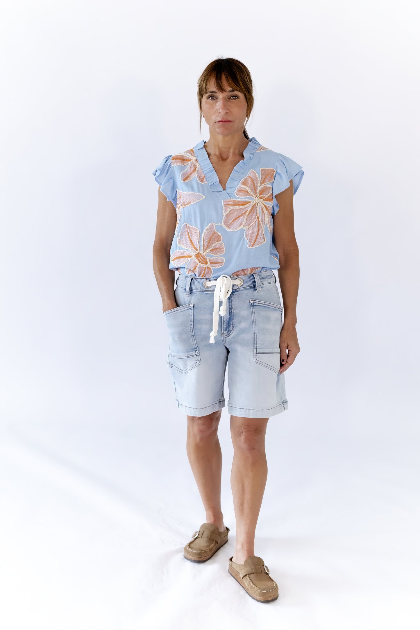 Glenda Floral top