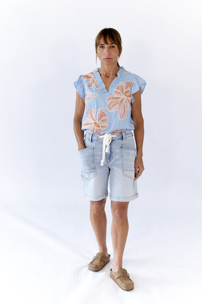 Glenda Floral top