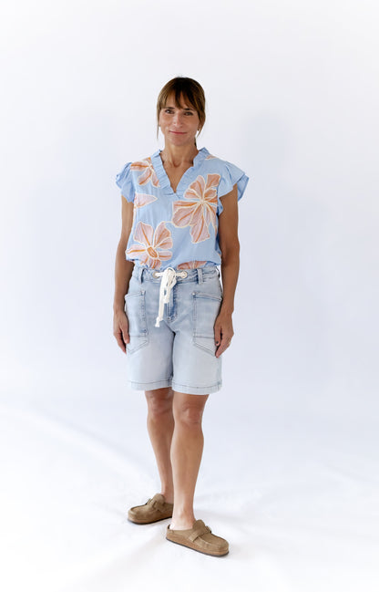 Glenda Floral top