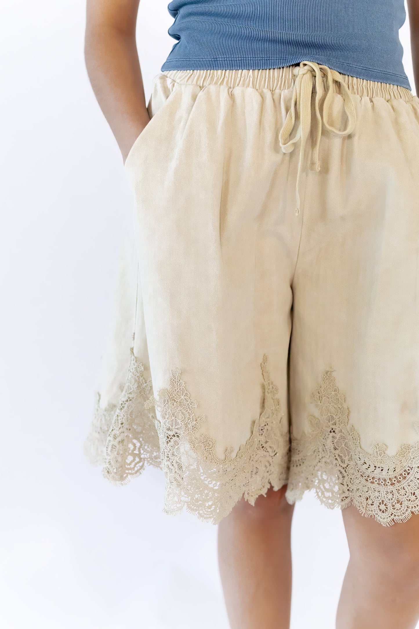 Arizona Lace Trim Shorts