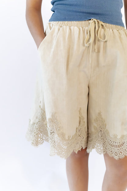 Arizona Lace Trim Shorts