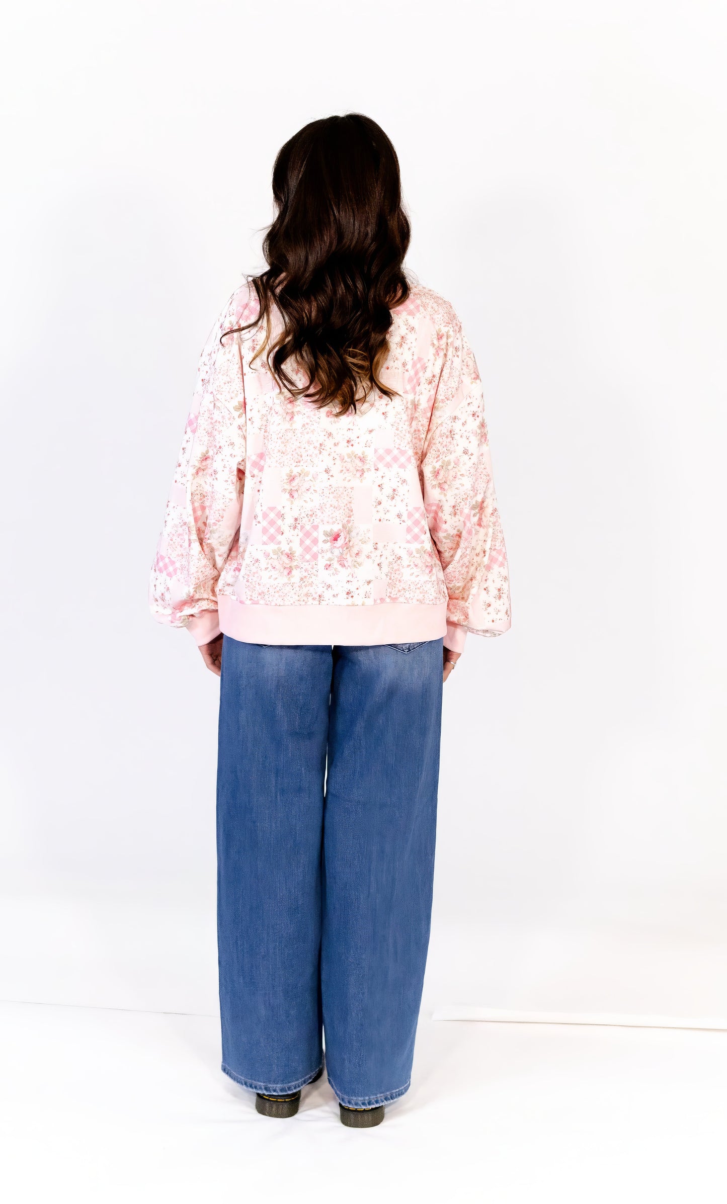 Rosie Patchwork Floral Sweatshirt