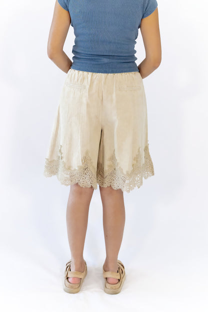 Arizona Lace Trim Shorts
