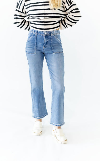 Quincy Oversized Pocket Denim
