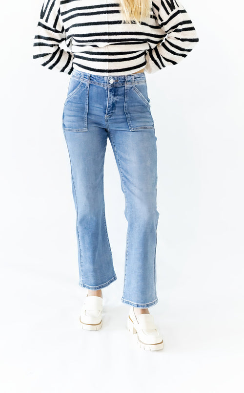 Quincy Oversized Pocket Denim
