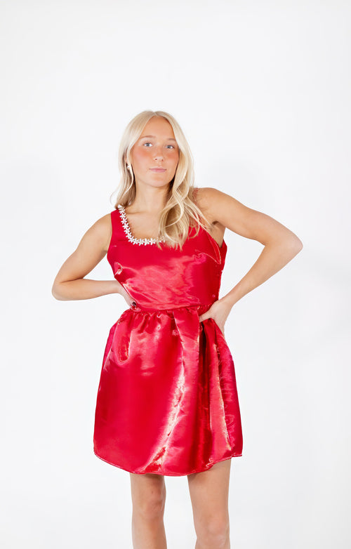 Ruby Embellished Mini Dress