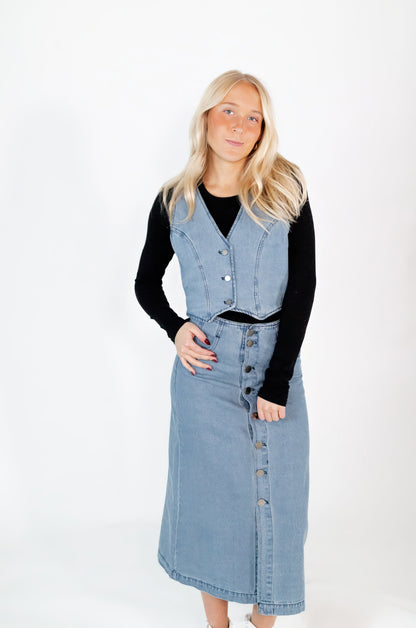Virginia Button Down Vest