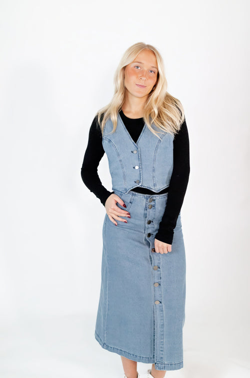 Virginia Button Down Vest
