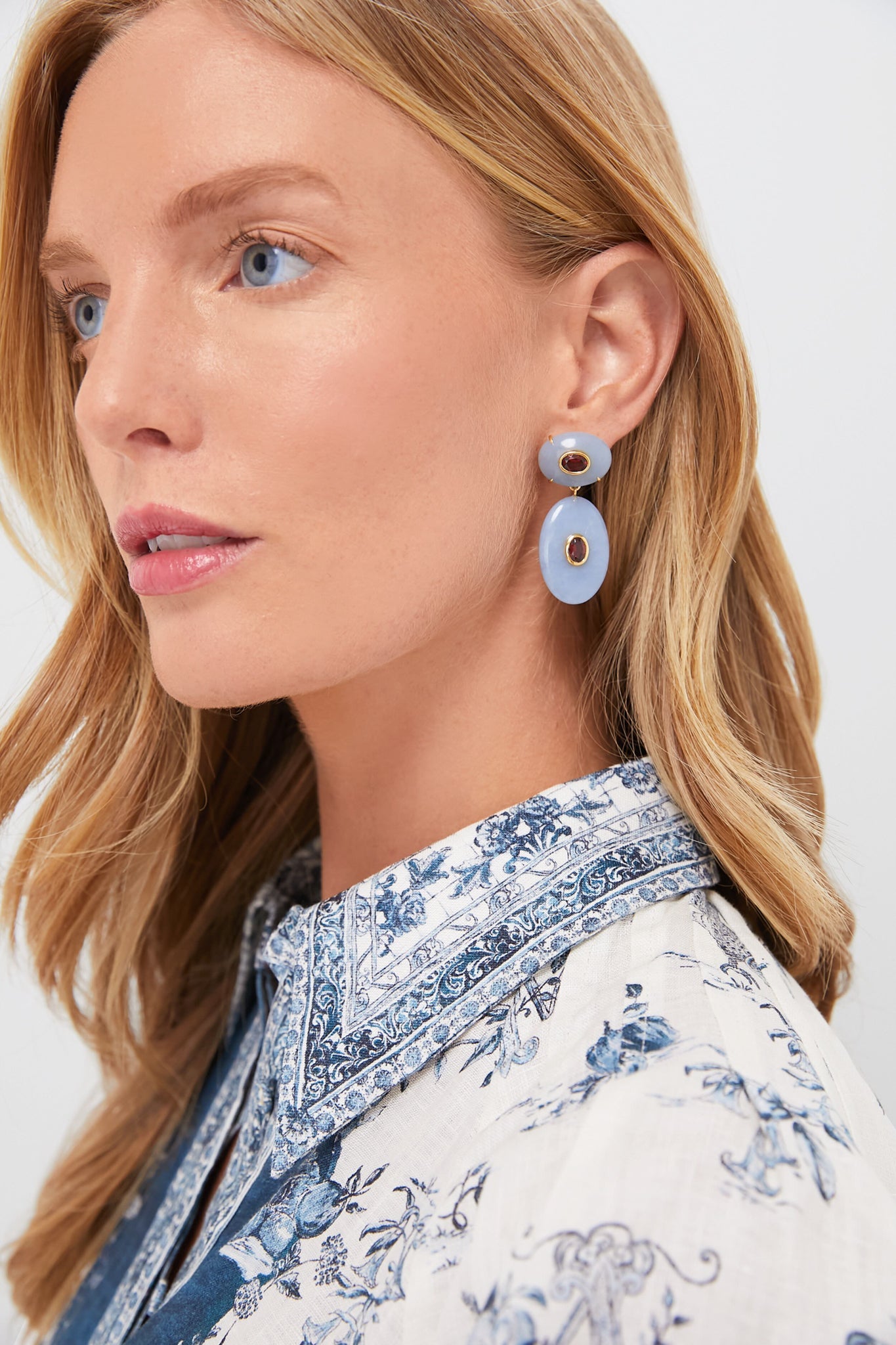 Blue Dorothy Earrings