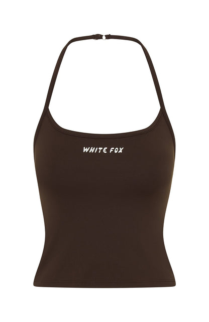 Test Drive Halter Top Chocolate