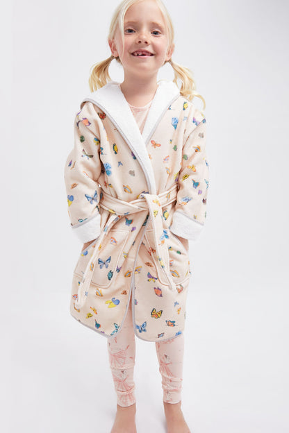 Blush Peach Madame Butterfly Robe
