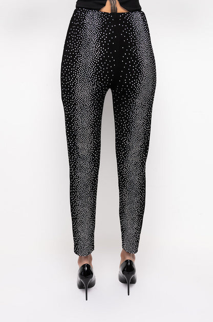ALL NIGHT RHINESTONE SKINNY LEGGINGS
