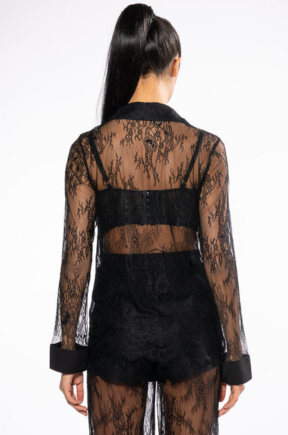 ALL OVER LACE BLAZER