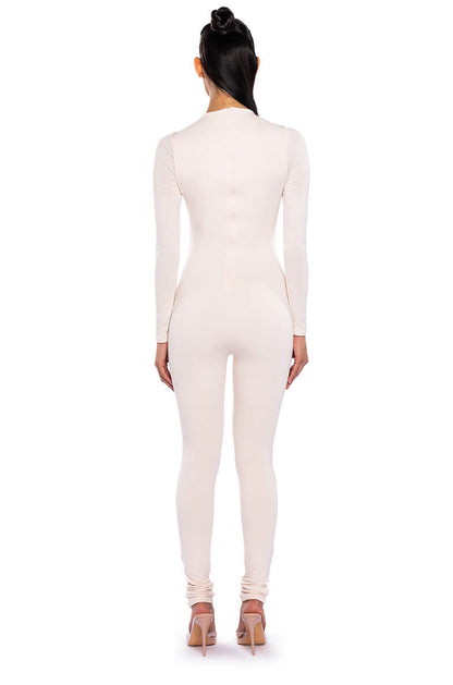 ALL THE WAY BODYCON FULL LENGTH JUMPSUIT