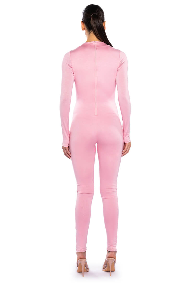 ALL THE WAY BODYCON FULL LENGTH JUMPSUIT
