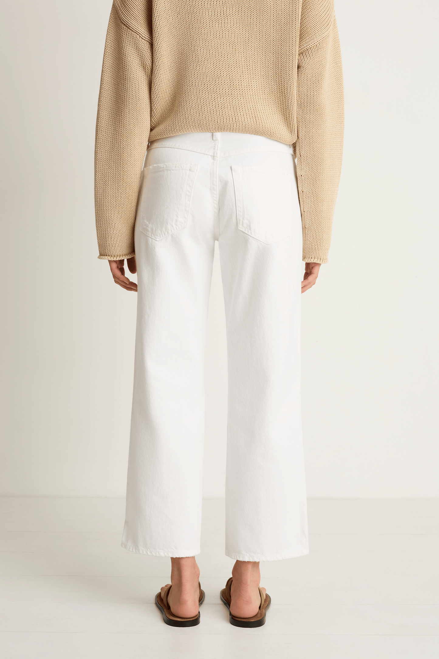 AMO Denim Billie Jeans - Alabaster