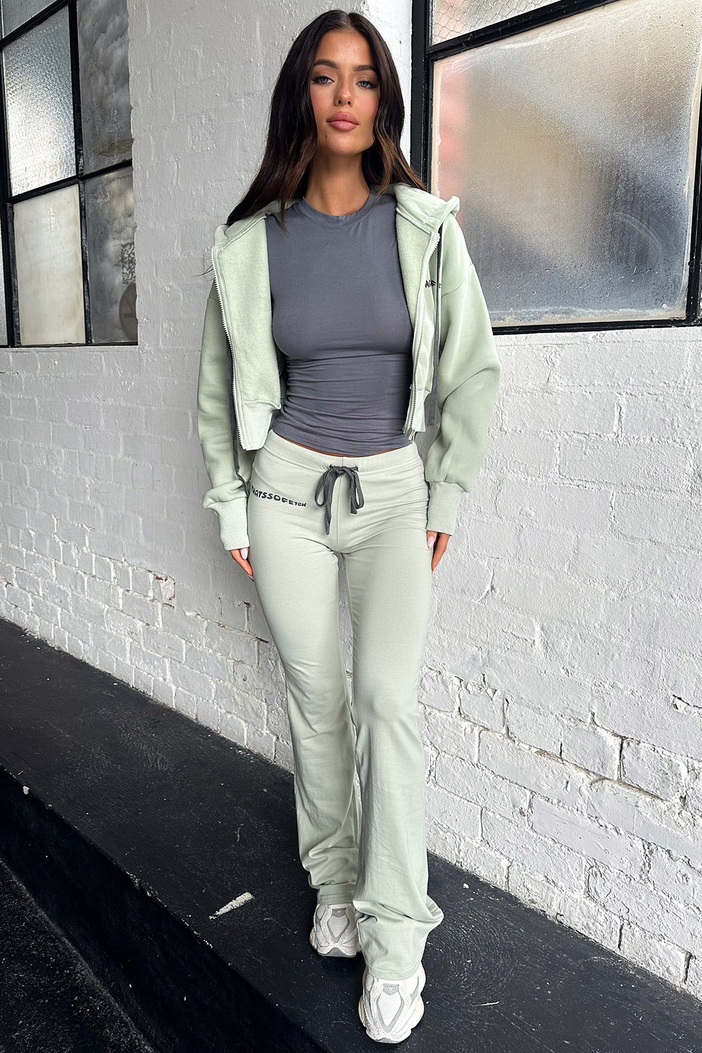 Bamba Low Rise Pants - Sage