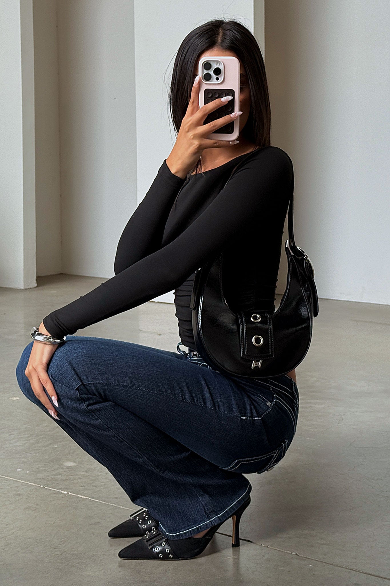 Blaze Shoulder Bag - Black