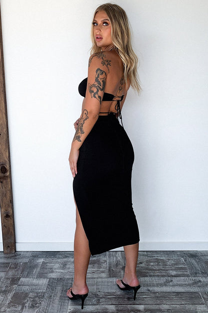Chanel Crop - Black