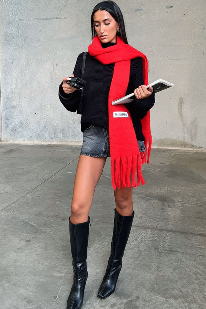 Cinzia Scarf - Red