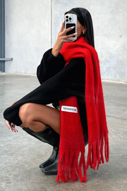 Cinzia Scarf - Red